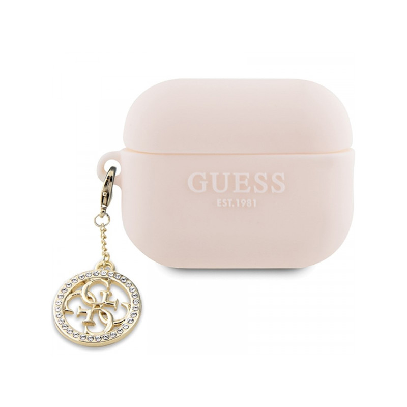 Bezvadu austiņu apvalks Apple 4G Colleciton Rozā