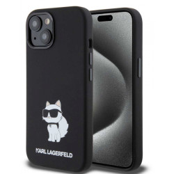 Viedtālruņa aizmugurējais vāciņš Apple Iphone 15 KLHCP15SSNCHBCK Melna