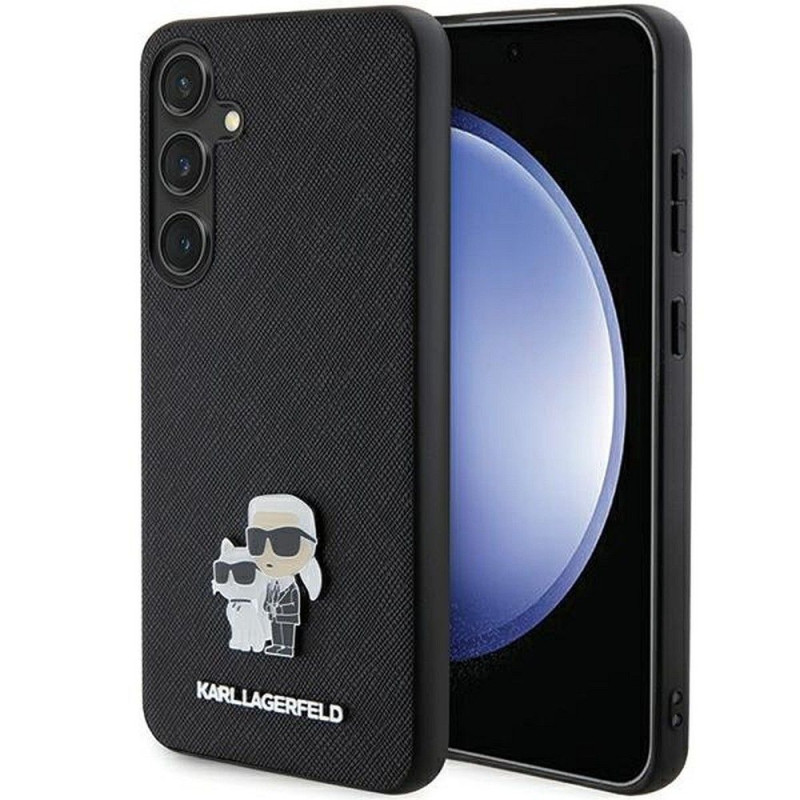 Viedtālruņa aizmugurējais vāciņš Samsung Galaxy S24 KLHCS24SPSAKCMPK Melna
