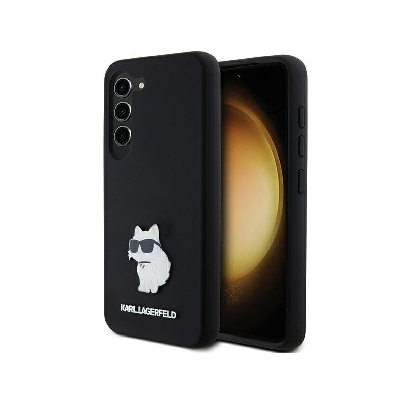 Viedtālruņa aizmugurējais vāciņš Samsung Galaxy S24 Choupette Collection Black