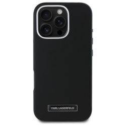 Viedtālruņa aizmugurējais vāciņš Apple iPhone 16 Pro Metal Plate MagSafe Black