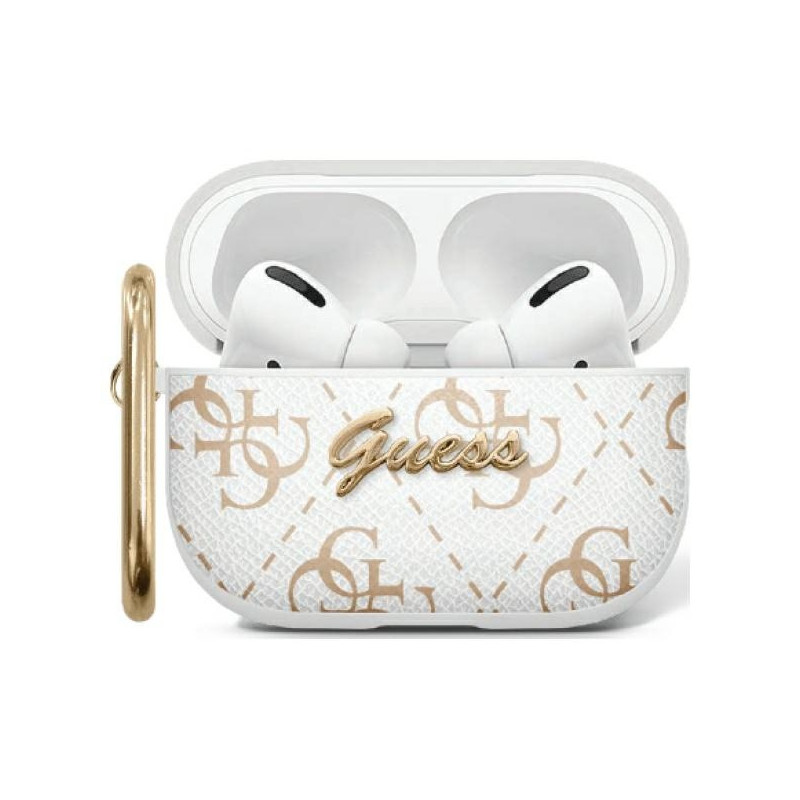 Bezvadu austiņu apvalks Apple 4G Hook White