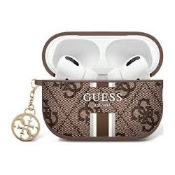 Bezvadu austiņu apvalks Apple Stripe Collection Brūna