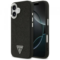 Viedtālruņa aizmugurējais vāciņš Apple iPhone 17 Triangle Logo Mag Black
