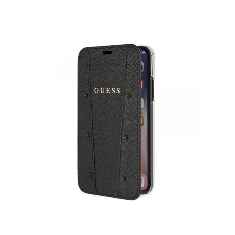 Viedtālruņa atveramais maciņš Apple iPhone X/XS GUFLBKPXKASABK Black