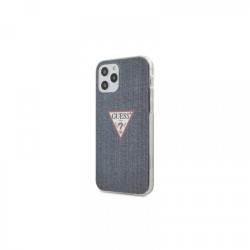 Viedtālruņa aizmugurējais vāciņš Apple iPhone 12 Pro Triangle Collection GUHCP12MPCUJULDB Dark Blue, With Design