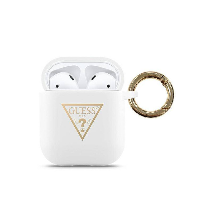 Bezvadu austiņu apvalks Apple Triangle GUACA2LSTLWH Zelta, Balta