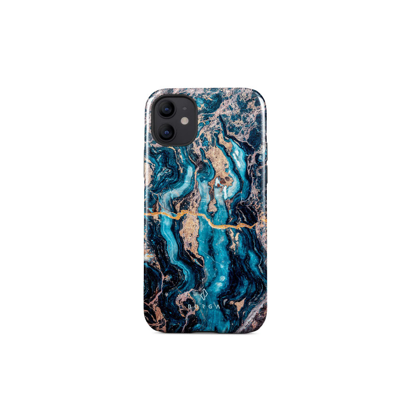 Viedtālruņa aizmugurējais vāciņš Samsung Galaxy A51 Mystic River Blue, With Design