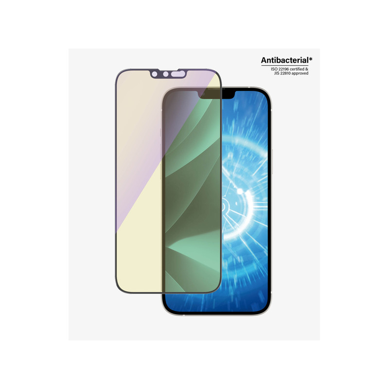 Nutitelefoni kaitseklaas Õun iPhone 14 Plus PanzerGlass ülilaia lõikega, sinise valguse kaitse