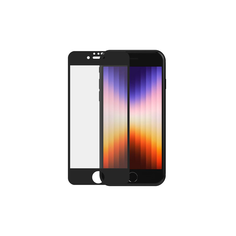 Viedtālruņa aizsargstikls Apple iPhone 7 / 8 / SE 20 / SE 22 SAFE. Case Friendly, Black