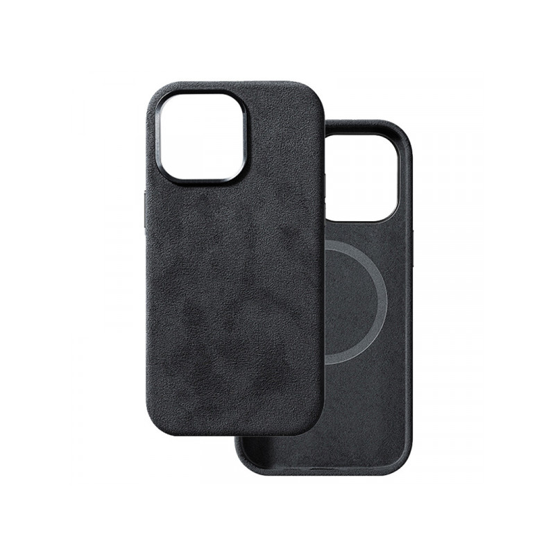 Viedtālruņa aizmugurējais vāciņš Apple iPhone 14 Pro Max Alcane Magsafe Black