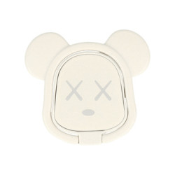 Viedtālruņa pirkstu turētājs Ring Bear White