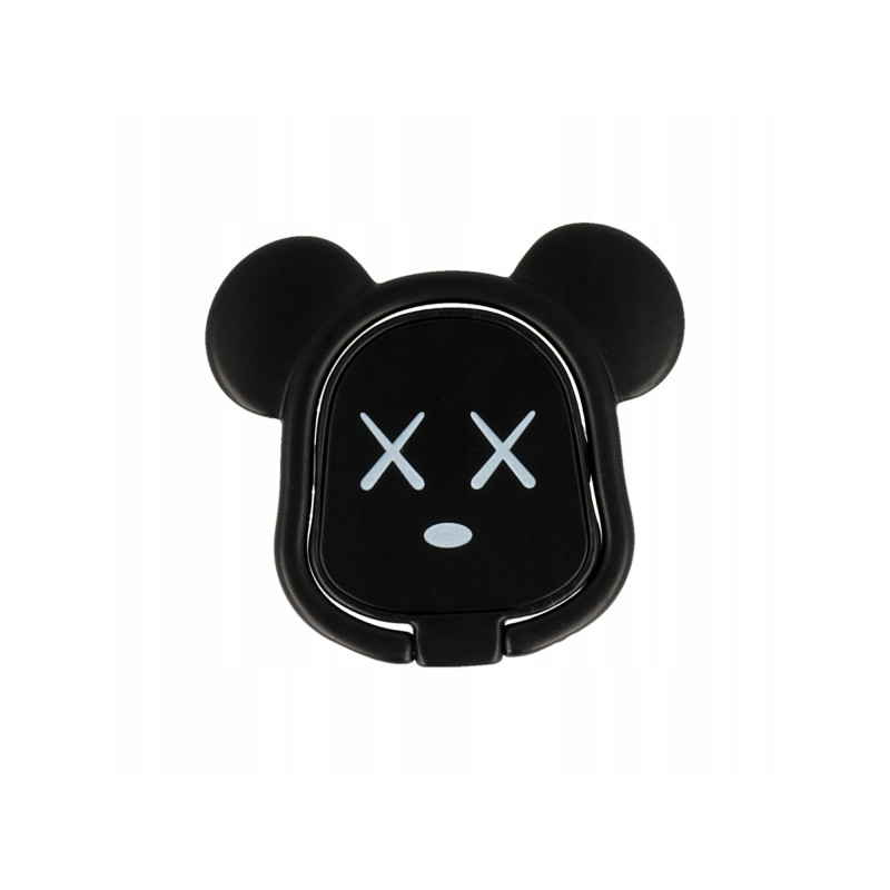 Viedtālruņa pirkstu turētājs Ring Bear Black