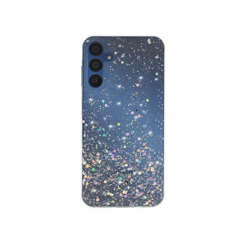 Viedtālruņa aizmugurējais vāciņš Samsung Galaxy A15 5G Brilliant Clear Transparent, With Design