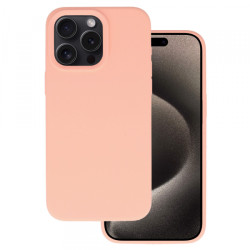 Viedtālruņa aizmugurējais vāciņš Apple iPhone 11 Silicone Lite Persiks