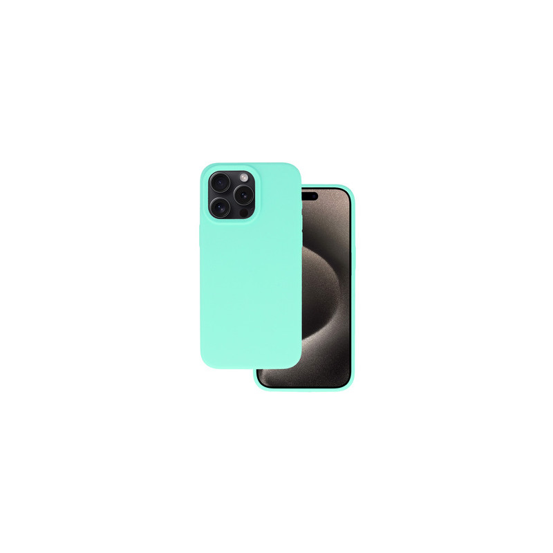 Viedtālruņa aizmugurējais vāciņš Apple iPhone 14 Silicone Lite Piparmētru