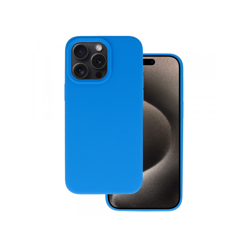 Viedtālruņa aizmugurējais vāciņš Samsung Galaxy A34 5G Silicone Lite Zila