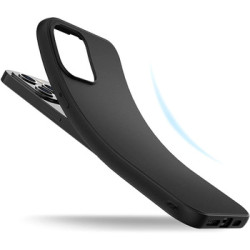 Viedtālruņa aizmugurējais vāciņš Apple iPhone 6/6S Matt Case Black