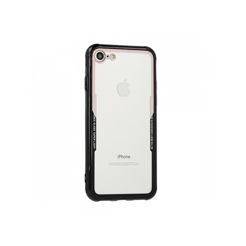 Viedtālruņa aizmugurējais vāciņš Huawei P20 Lite Glass Super Light 1.0mm Melna, Rozā, Caurspīdīga