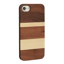 Viedtālruņa aizmugurējais vāciņš Apple iPhone X/XS Wood Design 2 Brown, With Design