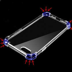Viedtālruņa aizmugurējais vāciņš Apple iPhone 11 Pro Max Antishock 0.5mm Transparent