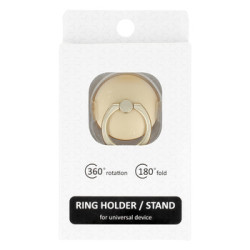 Viedtālruņa pirkstu turētājs Ring Circle Gold
