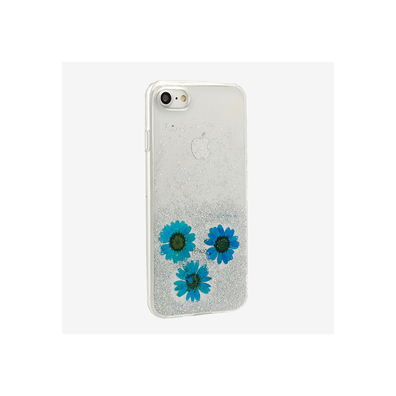 Viedtālruņa aizmugurējais vāciņš Samsung Galaxy S10E Real Flower Amelia pattern Transparent, With Design