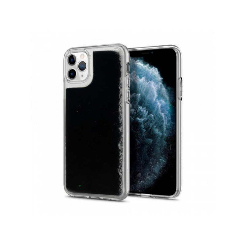 Viedtālruņa aizmugurējais vāciņš Samsung Galaxy S10 Plus Liquid Glitter Black