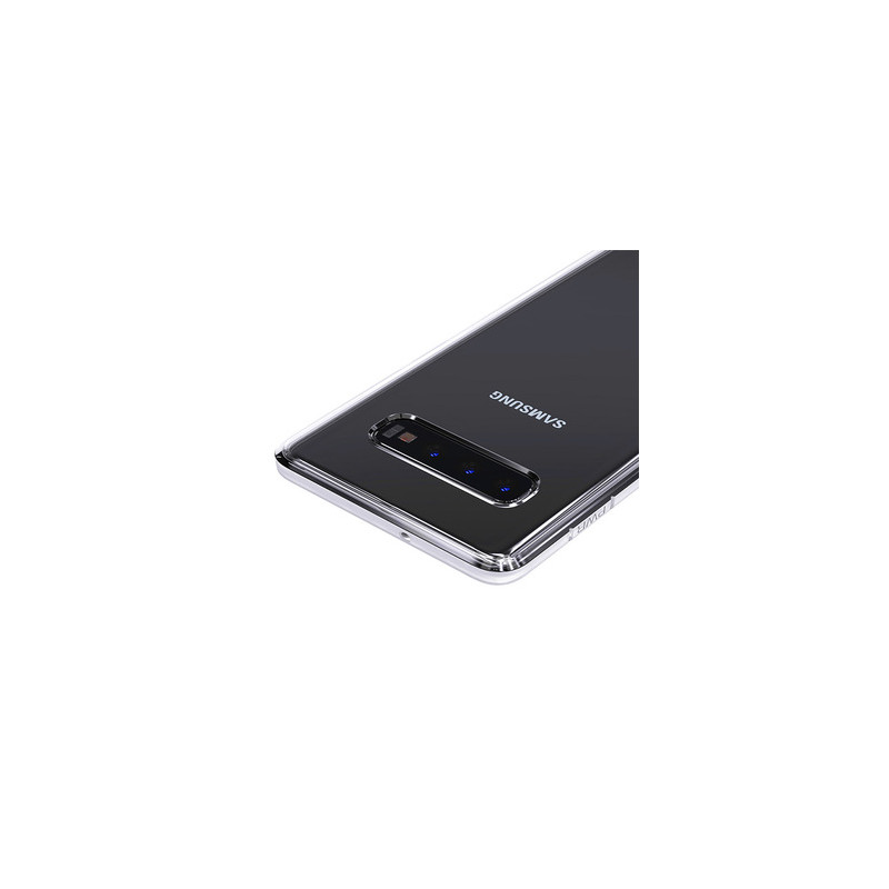 Viedtālruņa aizmugurējais vāciņš Samsung Galaxy A10 2mm Perfect Caurspīdīga