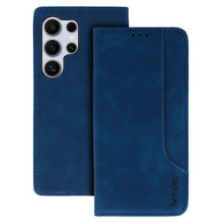 Viedtālruņa atveramais maciņš Samsung Galaxy S24 Ultra Wonder Prime Case Blue