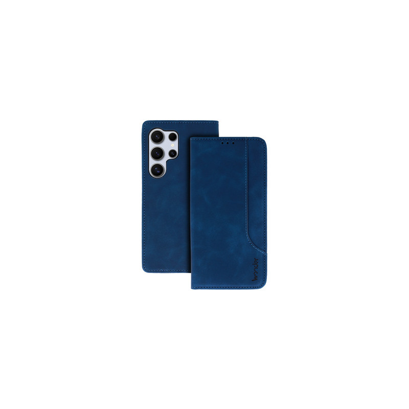 Viedtālruņa atveramais maciņš Samsung Galaxy S24 Ultra Wonder Prime Case Blue