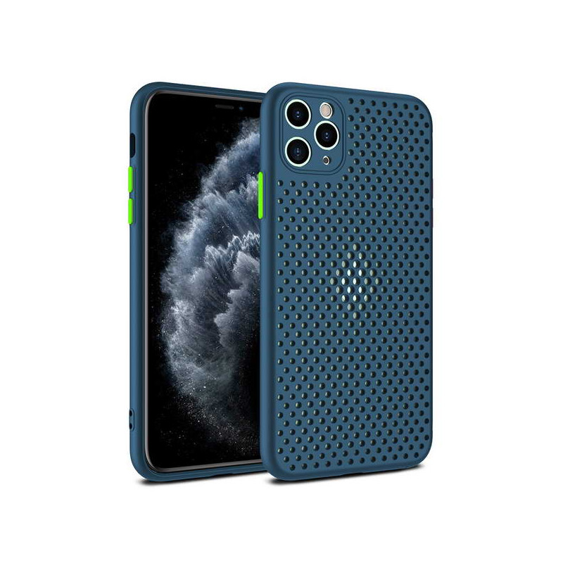 Nutitelefoni tagakaas Õun iPhone 7 / 8 / SE 20 / SE 22 Hingamine Sinine