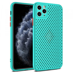Viedtālruņa aizmugurējais vāciņš Samsung Galaxy A21S Breath Turquoise Blue