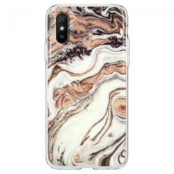 Viedtālruņa aizmugurējais vāciņš Xiaomi Redmi 9A / 9AT / 9i Marble Glitter Design 1 Miksēta, Ar Dizainu