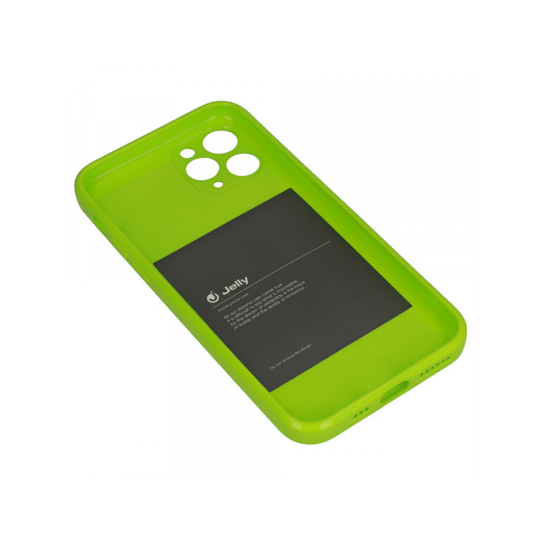 Viedtālruņa aizmugurējais vāciņš Huawei P30 Lite Jelly Gaiši zaļa