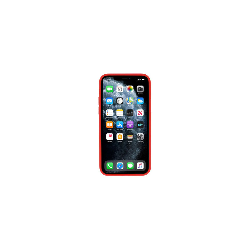 Viedtālruņa aizmugurējais vāciņš Apple iPhone 12 Pro Max Christmas Design 6 Red, With Design