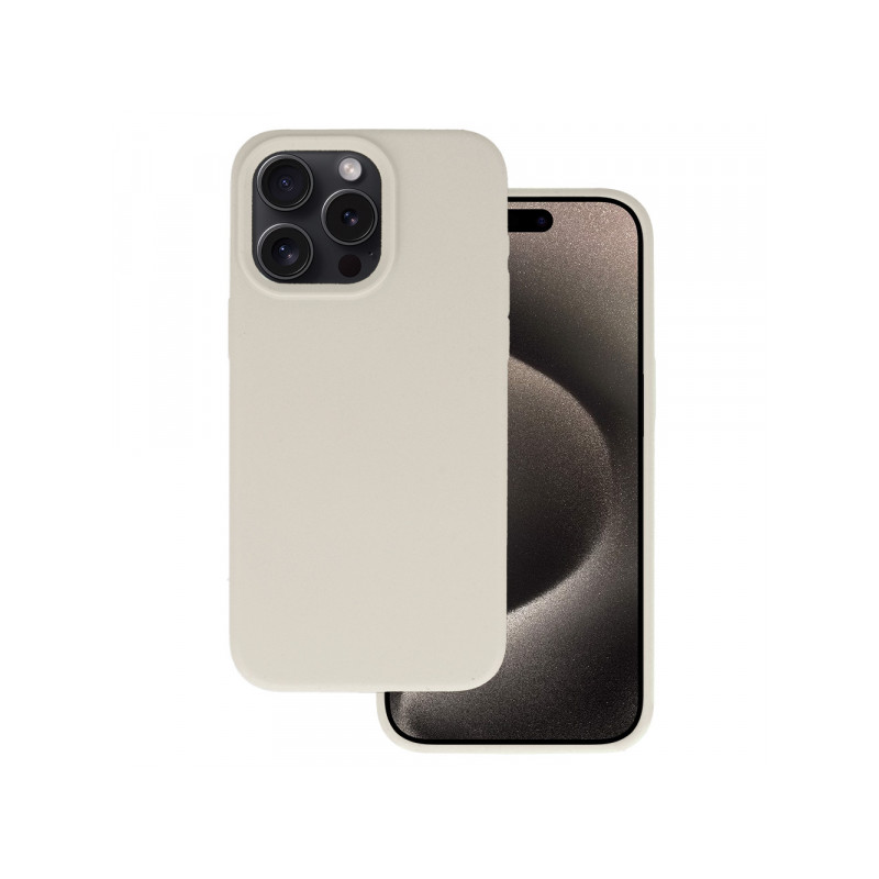 Viedtālruņa aizmugurējais vāciņš Apple iPhone 11 Silicone Lite Gaiši pelēka