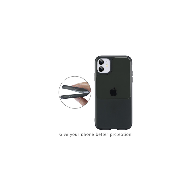 Viedtālruņa aizmugurējais vāciņš Samsung Galaxy S21 Window Caurspīdīga, Balta