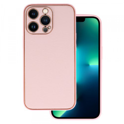 Viedtālruņa aizmugurējais vāciņš Apple iPhone 12 Pro Luxury Gaiši rozā