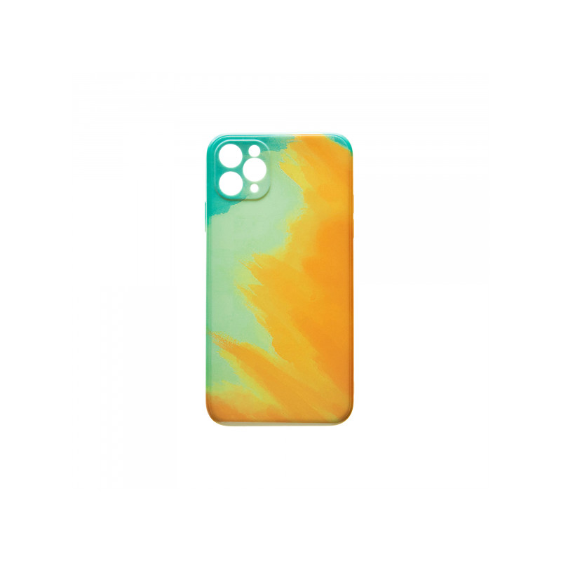 Nutitelefoni tagakaas Õun iPhone 11 Pro Max Tindidisain 6 Roheline, Oranž, Disaini järgi