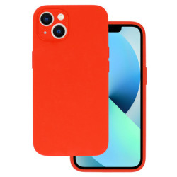 Viedtālruņa aizmugurējais vāciņš Samsung Galaxy A12 Silicone Lite Orange