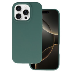 Viedtālruņa aizmugurējais vāciņš Apple iPhone 16 Pro Silicone Premium Green