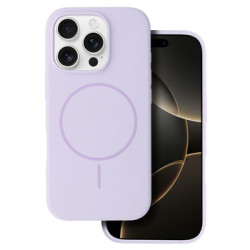 Viedtālruņa aizmugurējais vāciņš Apple iPhone 14 Mag slim silicone Violet