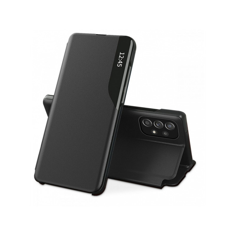 Nutitelefoni klapiümbris Samsung Galaxy A32 5G Nutikas vaade Must