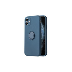 Viedtālruņa aizmugurējais vāciņš Apple iPhone 13 Silicone Ring Blue
