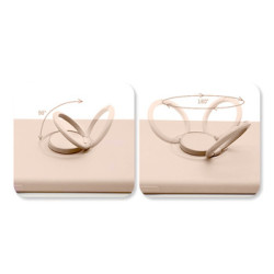 Viedtālruņa aizmugurējais vāciņš Apple iPhone 13 Mini Silicone Ring Black