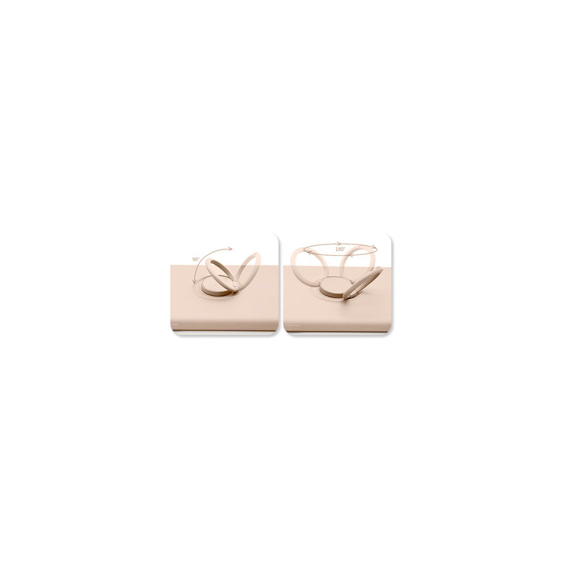 Viedtālruņa aizmugurējais vāciņš Apple iPhone 13 Mini Silicone Ring Melna