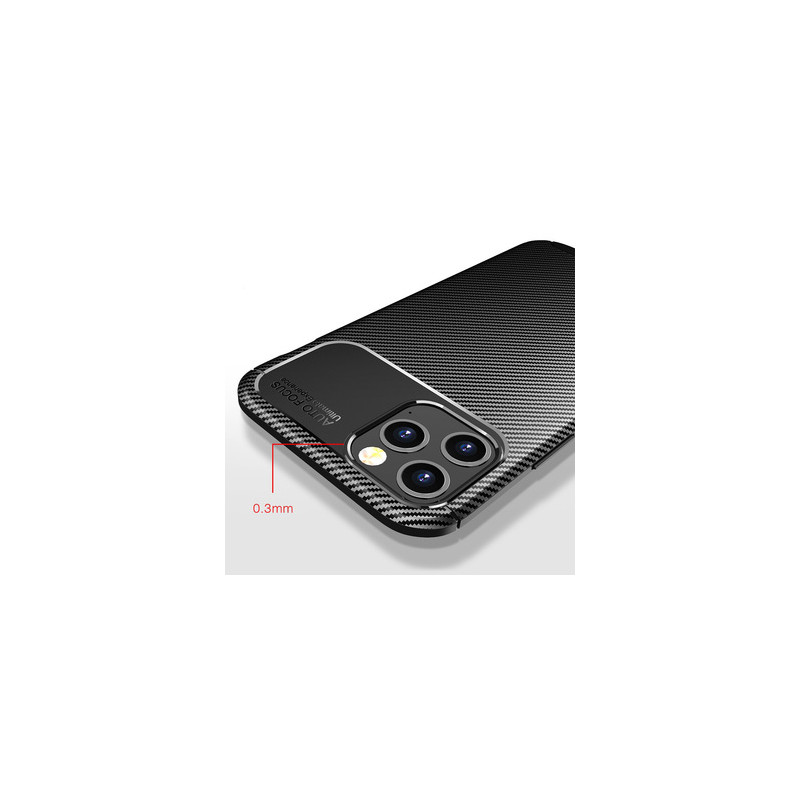 Nutitelefoni tagakaas Õun iPhone 13 Mini Süsiniku eliit Must