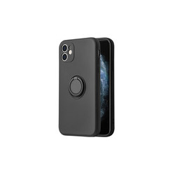 Viedtālruņa aizmugurējais vāciņš Samsung Galaxy S22 Plus Silicone Ring Black