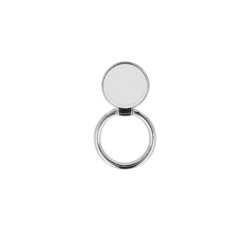 Viedtālruņa pirkstu turētājs Ring Skin Balta